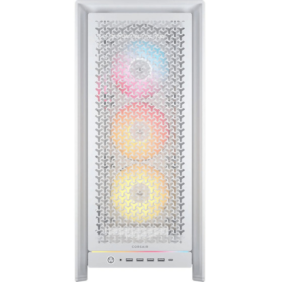 Boitier Corsair FRAME 5000D RS ARGB (4xRS140 ARGB) Mid-Tower Ref: CC-9011310-WW Blanc (840440491309)
