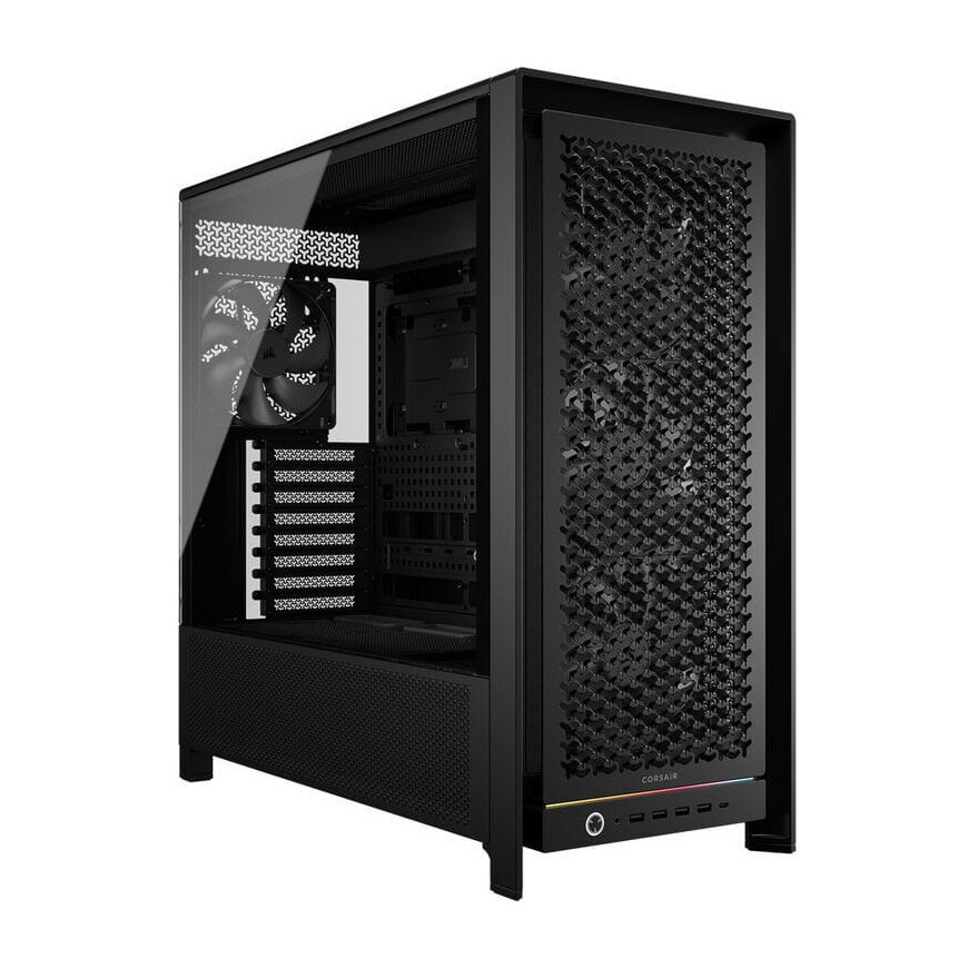 Boitier Corsair FRAME 5000D RS (4xRS140) Mid-Tower Ref: CC-9011307-WW Noir (840440491279)