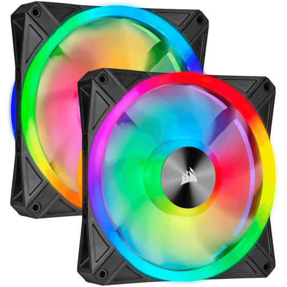 Ventilateur de Boitier Corsair QL140 RGB Dual INC Ref: CO-9050100-WW Rose (840006611707)