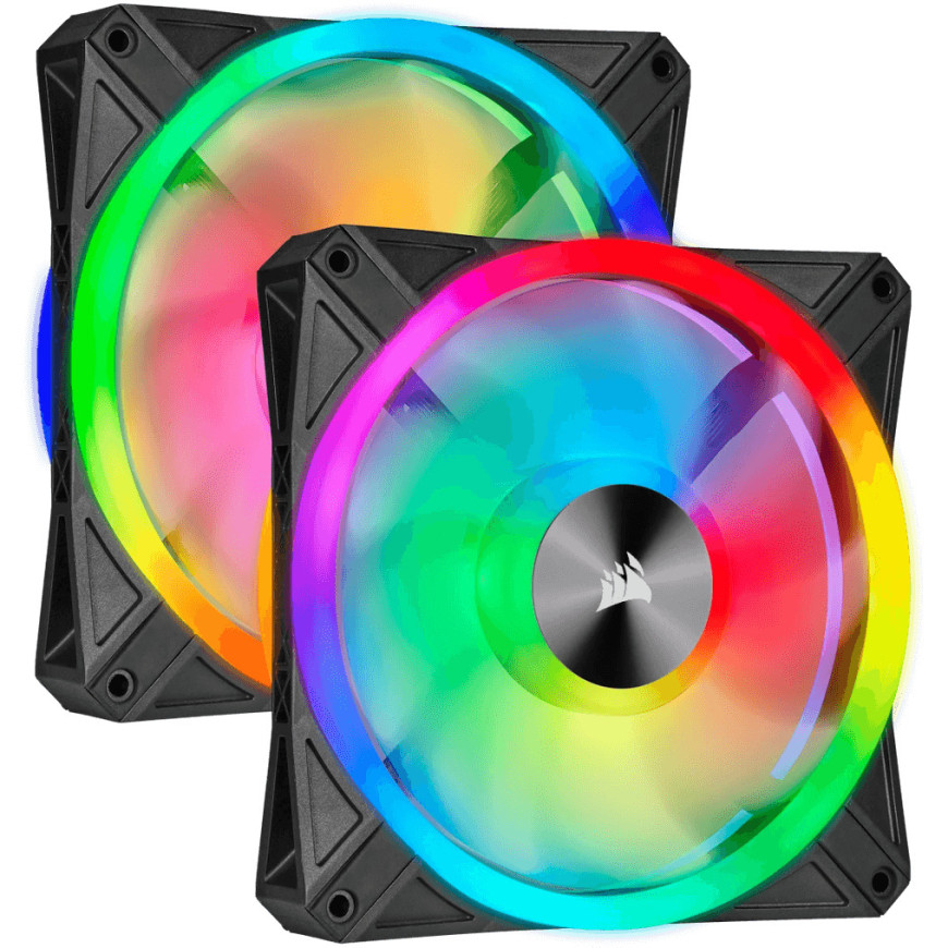 Ventilateur de Boitier Corsair QL140 RGB Dual INC Ref: CO-9050100-WW Rose (840006611707)