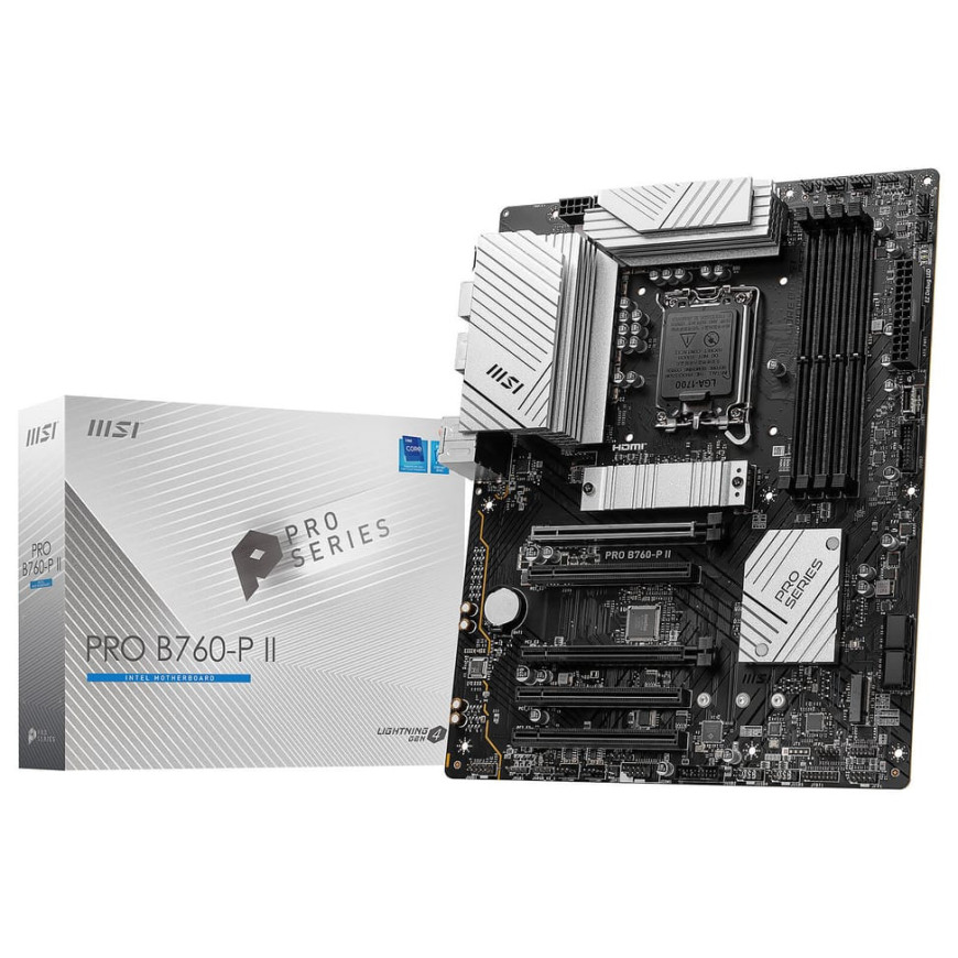 Carte Mère MSI PRO B760-P II DDR5 (4711377193887)