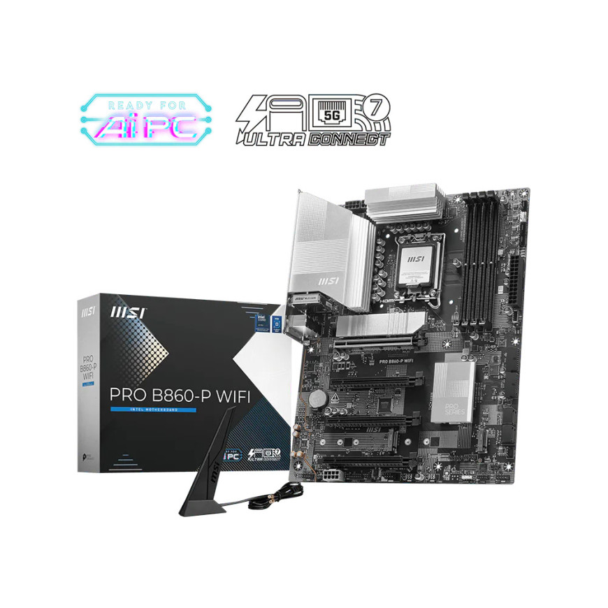 Carte Mère MSI PRO B860-P WIFI (4711377286572)