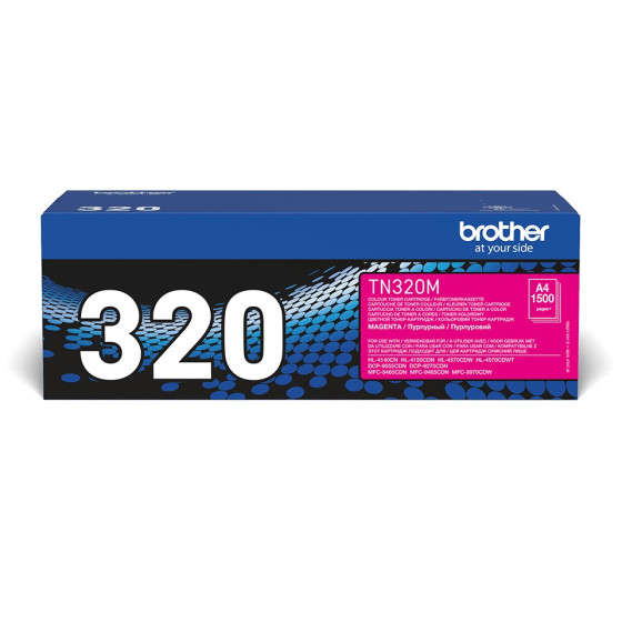 Toner Brother TN320M Magenta - Brother d'origine (TN320M)