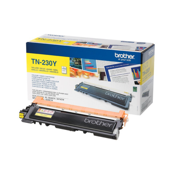 Toner Brother TN230Y Jaune - Brother d'origine (TN230Y)