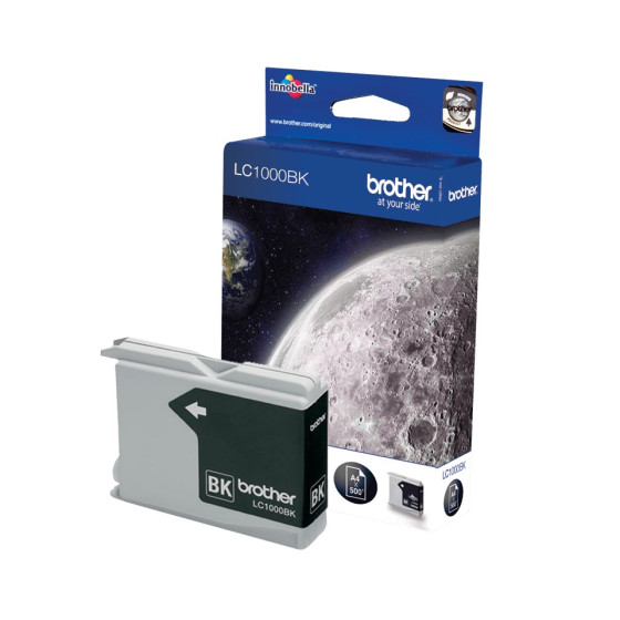Cartouche d'encre Brother LC1000BK Noir - Brother d'origine (LC1000BK)