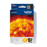 Cartouche d'encre Brother LC980Y Jaune - Brother d'origine (LC980Y)