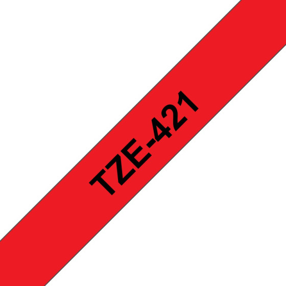 Ruban Brother TZE421 Noir - Cassette a Brother d'origine (TZE421)