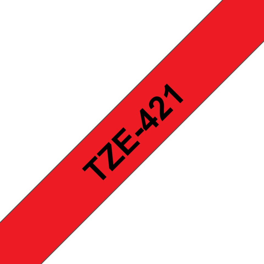 Ruban Brother TZE421 Noir - Cassette a Brother d'origine (TZE421)