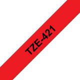 Ruban Brother TZE421 Noir - Cassette a Brother d'origine (TZE421)
