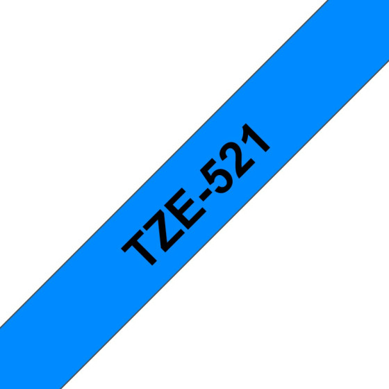 Ruban Brother TZE521 Noir - Cassette a Brother d'origine (TZE521)