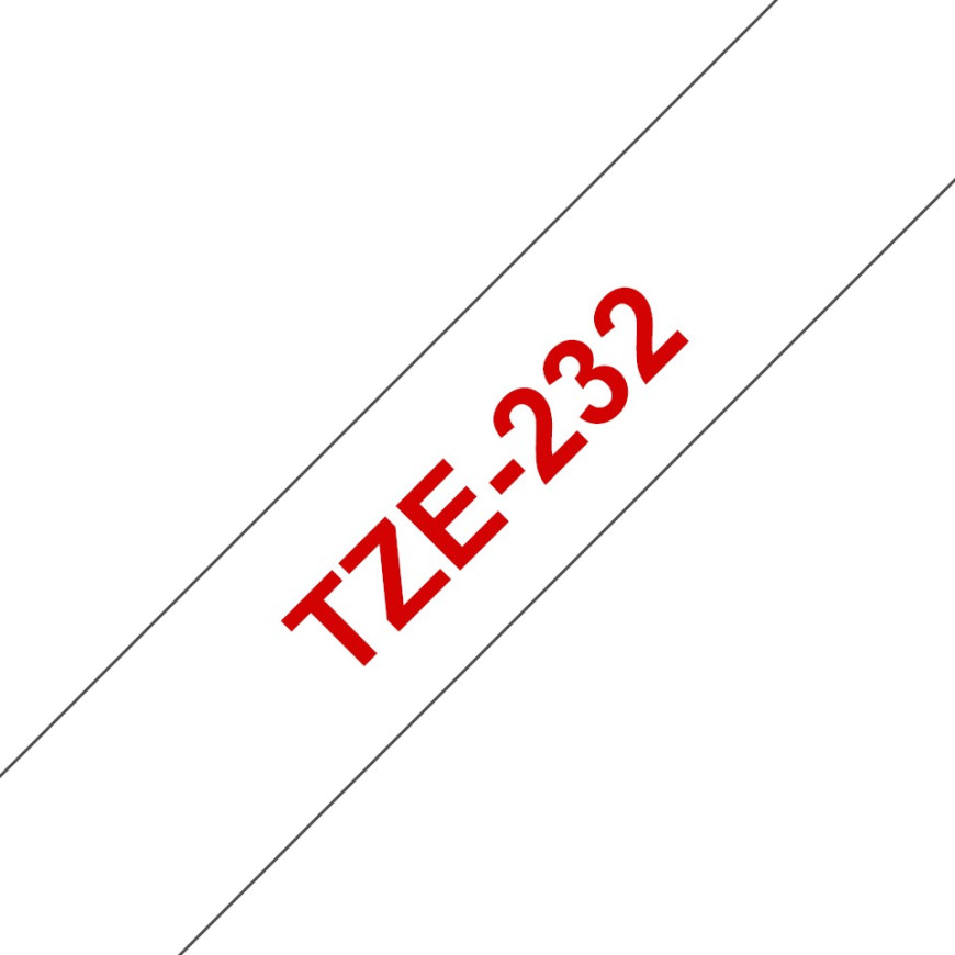 Ruban Brother TZE232 - Cassette a Brother d'origine (TZE232)