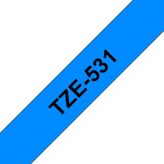 Ruban Brother TZE531 Noir - Cassette a Brother d'origine (TZE531)