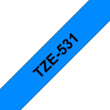 Ruban Brother TZE531 Noir - Cassette a Brother d'origine (TZE531)