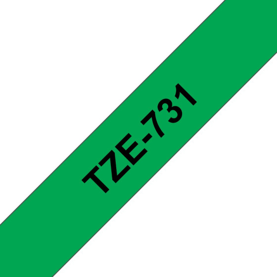 Ruban Brother TZE731 Noir - Cassette a Brother d'origine (TZE731)