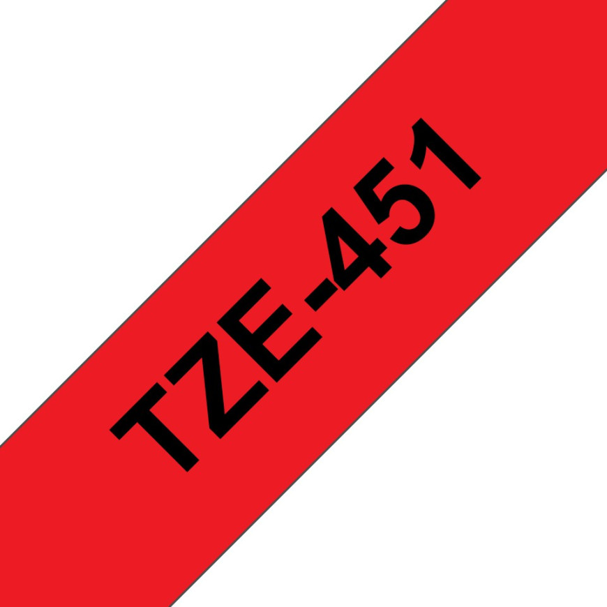 Ruban Brother TZE451 Noir - Cassette a Brother d'origine (TZE451)