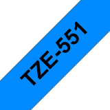 Ruban Brother TZE551 Noir - Cassette a Brother d'origine (TZE551)