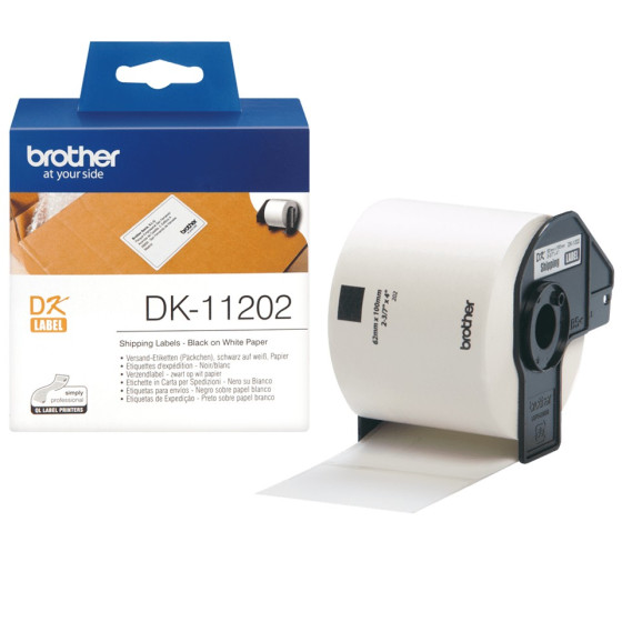 Brother DK11202 - Rouleau d'etiquettes Brother d'origine (DK11202)