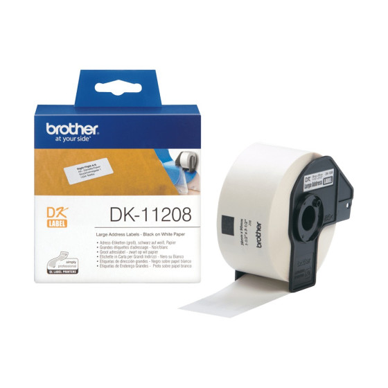 Brother DK11208 - Rouleau d'etiquettes Brother d'origine (DK11208)
