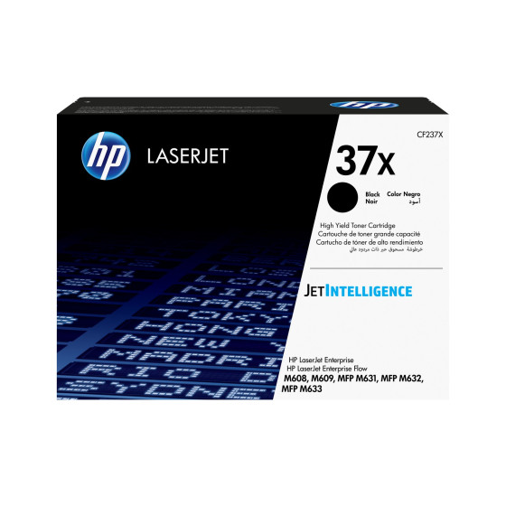 Toner HP 37X Noir - HP d'origine (CF237X)
