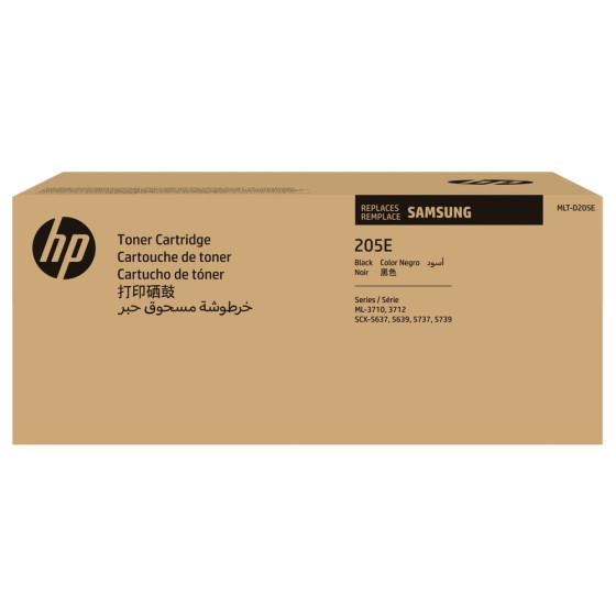 Cartouche d'encre Samsung MLT-D205E Noir - Samsung d'origine (MLT-D205E/SEE)