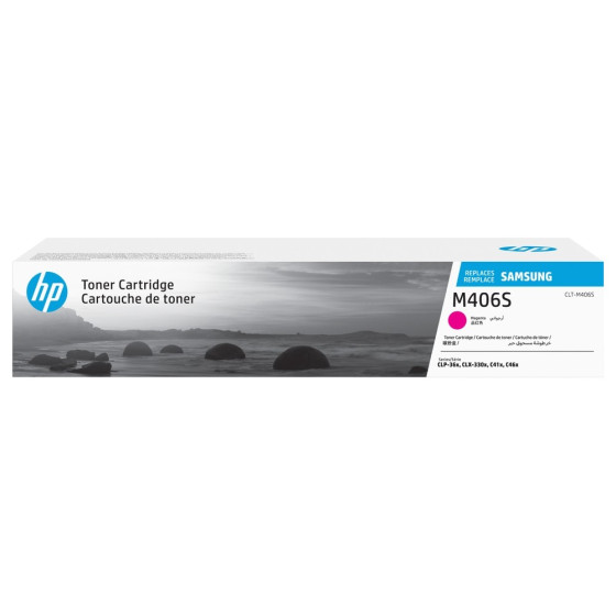 Toner Samsung CLT-M406S Magenta - Samsung d'origine (CLT-M406S/SEE)