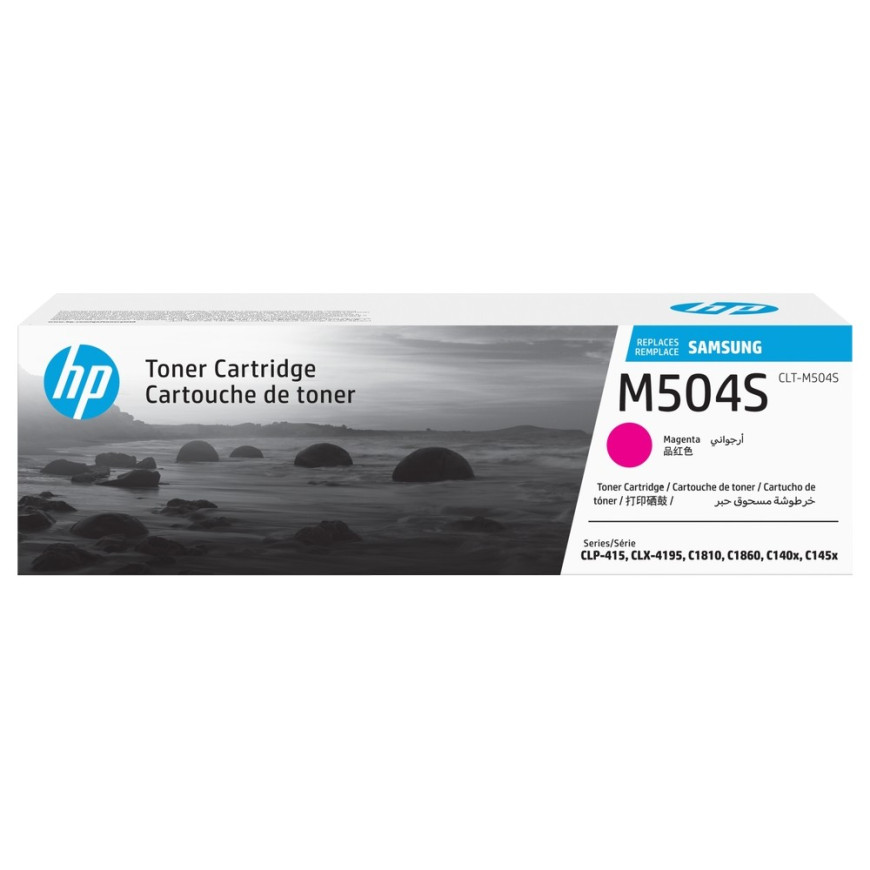 Toner Samsung CLT-M504S Magenta - Samsung d'origine (CLT-M504S/SEE)