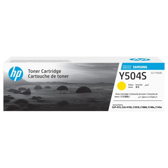 Toner Samsung CLT-Y504S Jaune - Samsung d'origine (CLT-Y504S/SEE)