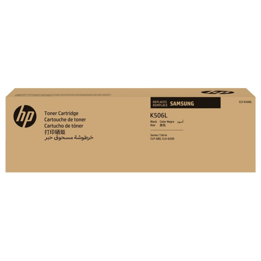 Toner Samsung CLT-K506L Noir - Samsung d'origine (CLT-K506L/SEE)