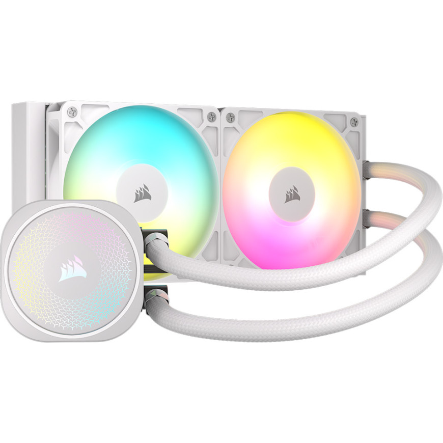 Corsair Refroidisseur Liquide NAUTILUS 240 ARGB Ref: CW-9060094-WW Blanc (840006687580)