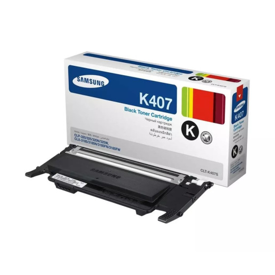 Toner Samsung CLT-K407S Noir - Samsung d'origine (CLT-K407S/SEE)