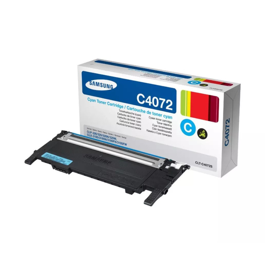 Toner Samsung CLT-C407S Cyan - Samsung d'origine (CLT-C407S/SEE)