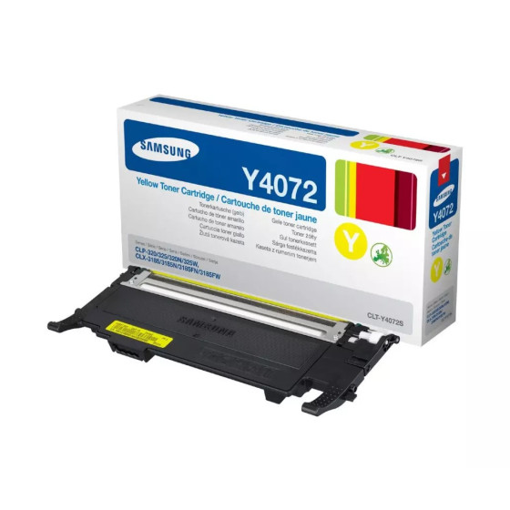 Toner Samsung CLT-Y407S Jaune - Samsung d'origine (CLT-Y407S/SEE)
