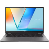 ASUS VIVOBOOK 14 FLIP TP3407 U7-256V 14"OLED WUXGA 16Go 1To SSD W11H MATTE GRAY 12M (90NB14Y1-M00FC0)