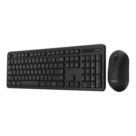 ASUS Wireless Keyboard and Mouse Set CW100 (90XB0700-BKM0Z0)