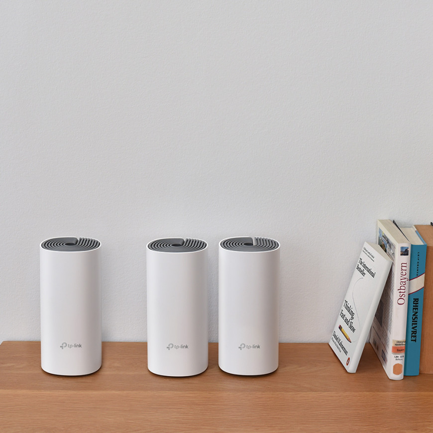 Point d'accès tplink mesh ac1200 wifi (DECOE4_3-PACK)