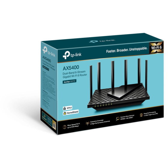 Routeur TP-Link Archer AX73 AX5400 Gigabit WiFi 6 bi-bande (ARCHERAX73)
