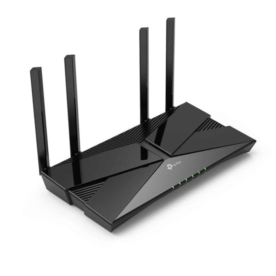 AX1800 Dual-Band Wi-Fi 6 Router SPEED: 574 Mbps at 2.4 GHz + 1201 Mbps at 5 GHz SPEC: 4× Antennas (ARCHERAX23)