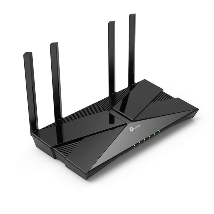AX1800 Dual-Band Wi-Fi 6 Router SPEED: 574 Mbps at 2.4 GHz + 1201 Mbps at 5 GHz SPEC: 4× Antennas (ARCHERAX23)