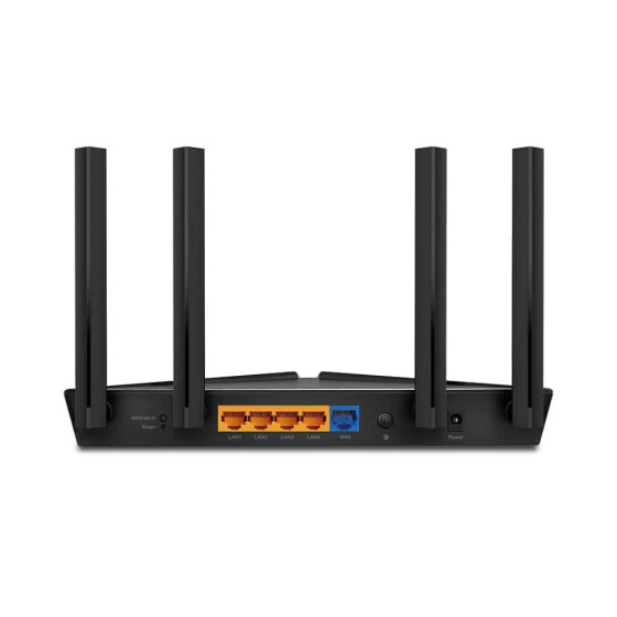 AX1800 Dual-Band Wi-Fi 6 Router SPEED: 574 Mbps at 2.4 GHz + 1201 Mbps at 5 GHz SPEC: 4× Antennas (ARCHERAX23)