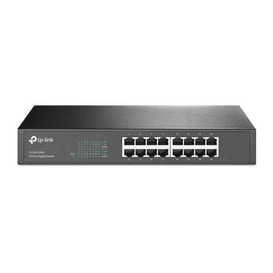 Switch TP-LINK Gigabit 16-PORTS Rackable (TL-SG1016D)