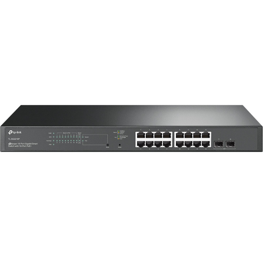 Switch Smart TP-Link JetStream 18 Ports Gigabit avec 16 PoE+ (TL-SG2218P)