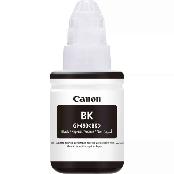 Cartouche Canon 0663C001AA GI-490 noir Emb (0663C001AA)
