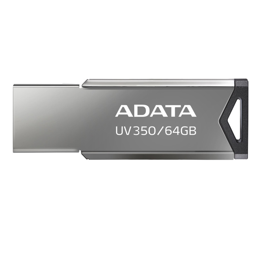 CLE USB Adata Metal UV350 64G (AUV350-64G-RBK)
