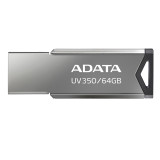 CLE USB Adata Metal UV350 64G (AUV350-64G-RBK)