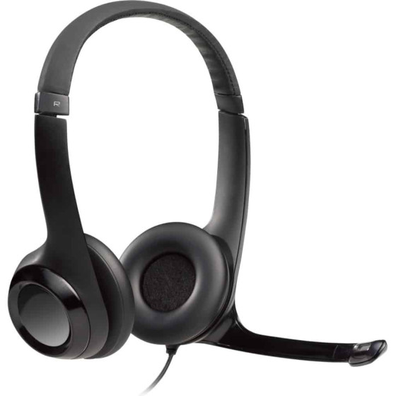 Logitech USB Headset H390 (Bear) (981-000406)
