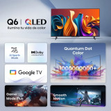 Smart TV HISENSE QLED 4K 55'' 24 Mois (HIS55Q6N)