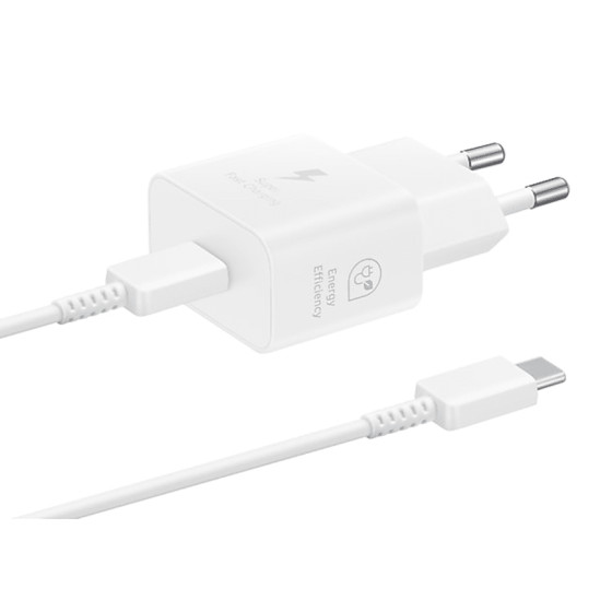 SAMSUNG 25W wall charger C-to-C with C-To-C Cable white (EP-T2510XWEGWW)