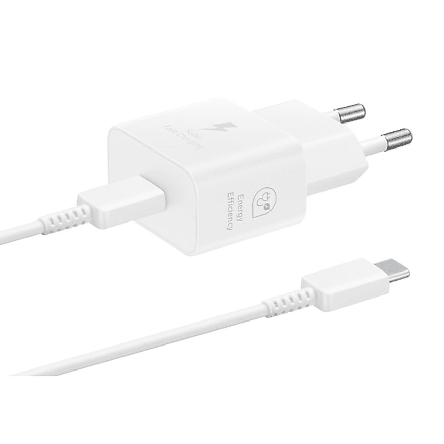 SAMSUNG 25W wall charger C-to-C with C-To-C Cable white (EP-T2510XWEGWW)