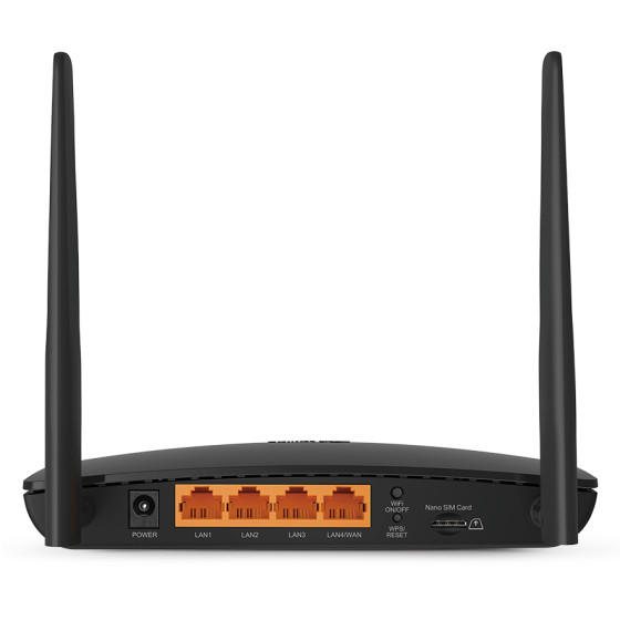 300Mbps Wireless N 4G LTE Router, build-in 4G LTE modem (TL-MR6400)
