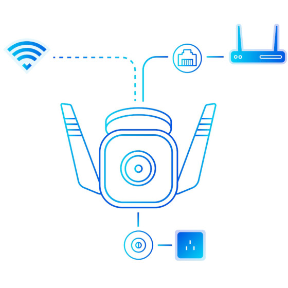 Caméra de sécurité Tp-link WiFi Outdoor Tapo C310 (TAPOC310)